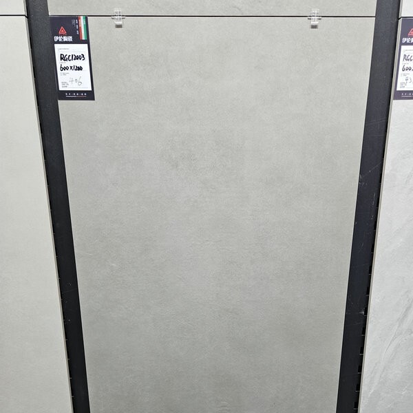 Plain series soft light non-slip living room floor tile 600*1200 marble tile wear-resistant floor tile