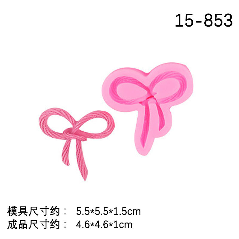 DIY molde de modelado de pastel de fondant de silicona molde de ritmo seco molde de fondant de arco múltiple