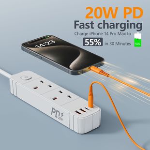 ӢҎPD20����Ų�13AӢ�ˎ�USB�Ų�Ӣʽ�๦���Դ��������R����