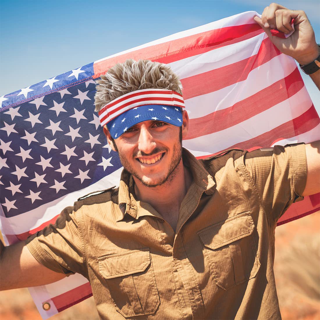 American Flag _ Brown Hair-02.