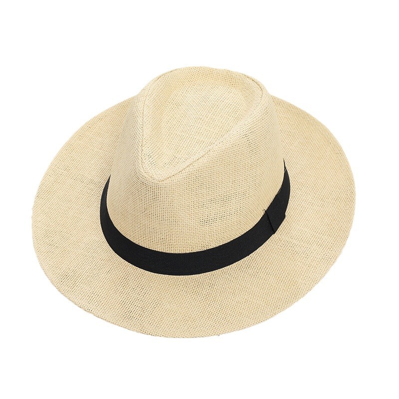 Panama grass edit large -eave jazz hat summer men's outdoor sun…