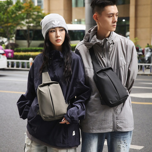 Chest Bag Men's Shoulder Bag Crossbody Bag Simple Casual Trendy Brand Small Bag Personalized Small Backpack Multifunctional Cross-bag Men's Bag