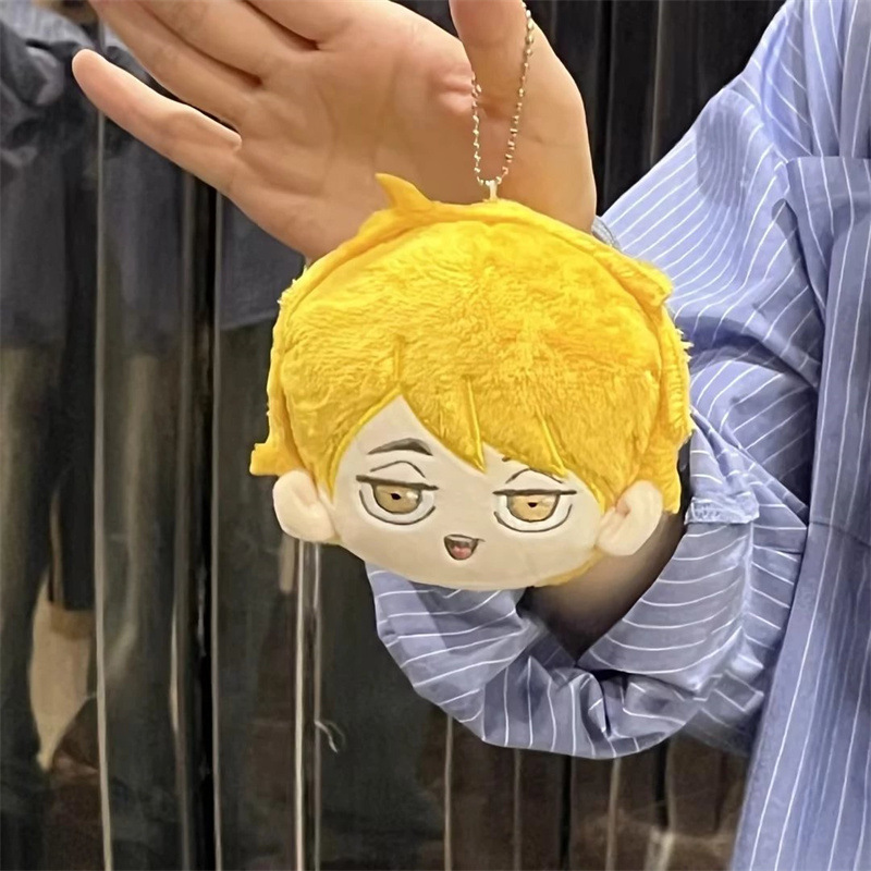 Voleibol, animación juvenil, juguetes de peluche periféricos, exhibición de cómics, muñecos colgantes, muñecos japoneses, bolas de masa de cabeza grande al por mayor