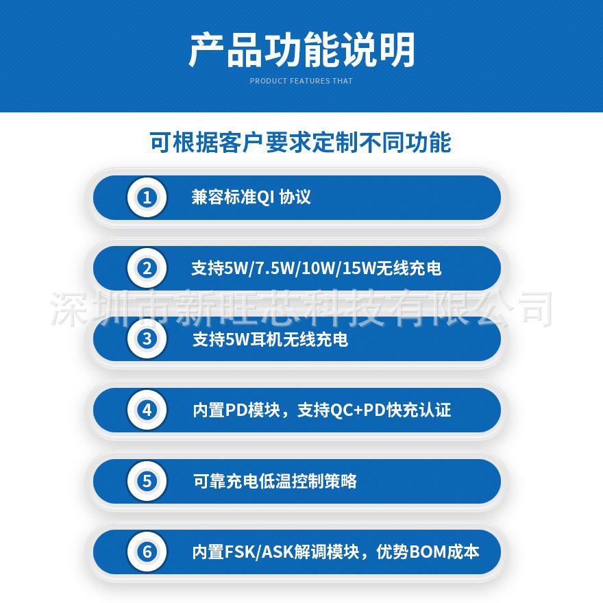 Mobile Phone Earphone Dual-Charging Magnetic Module Wireless Charging Pcba Two-In-One High-Cost-Performance Power Supply 3