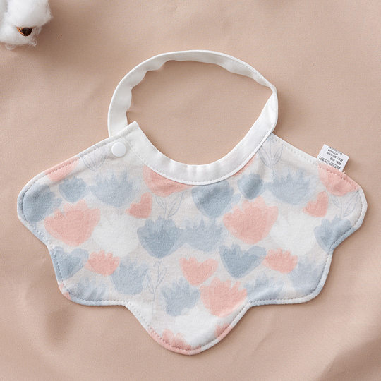Newborn Bib Baby Bib Summer Slip Towel Thin Class A Waterproof Bib Towel Pure Cotton Anti-Spitting Baby Female Male