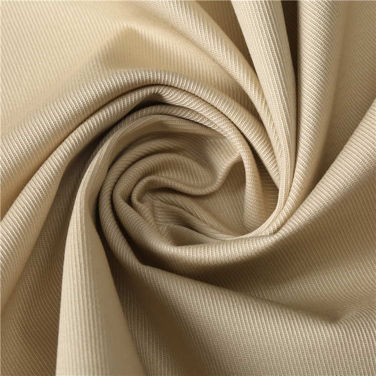 Nuevo algodón spandex tela de mezcla de algodón cómodo tela de spandex anti-agrietamiento chaqueta tela de spandex