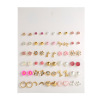 Earrings, set, European style, 30 pair, wholesale