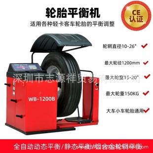 Truck Tire Balancing Machine Light Truck Passenger Car Tire Balance Adjustment Motor Balancing Machine Aluminum Alloy Rim Balancing Machine