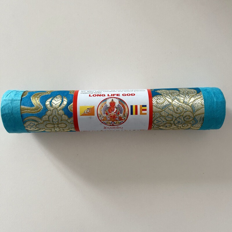 雷龙druk锦缎圆筒装藏香14种可选 手工植物线香尼泊尔 原装草本|undefined