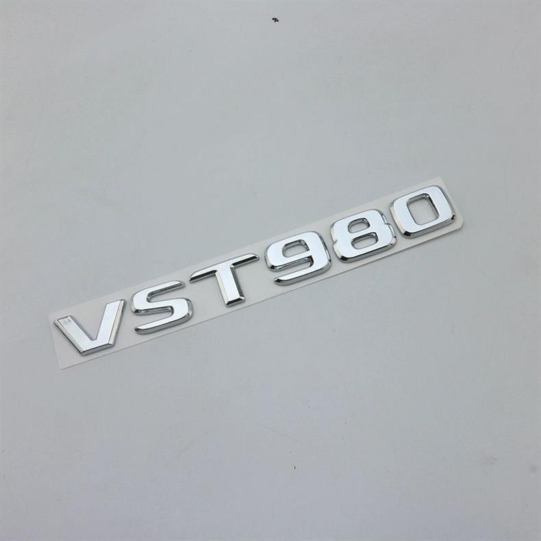 Mercedes-Benz V-Class modified with Maybach VST680 lettering, VST780 modified car emblem, VST980 rear tail emblem, black car sticker