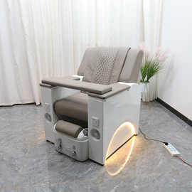 高端网红美甲店美睫足疗沙发椅新款带灯美甲沙发电动按摩沐足椅