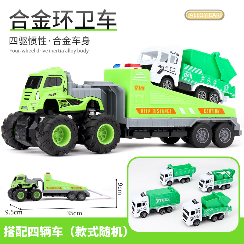 Alloy sanitation truck model b