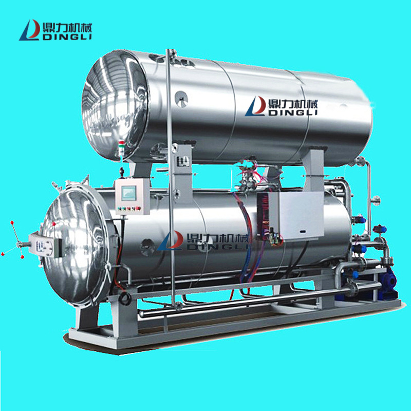 德州扒鸡杀菌锅    诸城鼎力卧式杀菌锅    全自动双层水浴杀菌锅
