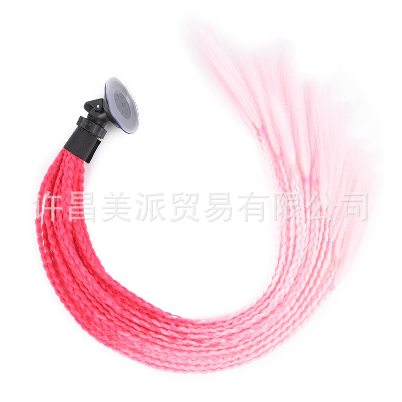 Casco sucio trenza casco decoración casco accesorios eres hambriento Meituan llevar jinete trenza