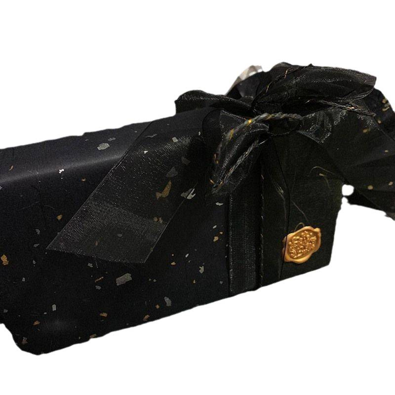 Papel de embalaje, papel de regalo de cumpleaños brillante, paquete de flores para niños, caja de regalo