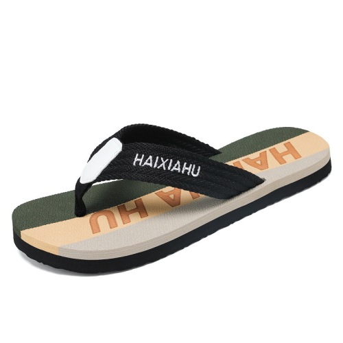 Men's Sports Slippers Herringbone Sandals Summer Outdoor Wear Wholesale Men's Cool Slippers Outdoor Beach Anti-Slip Waterproof