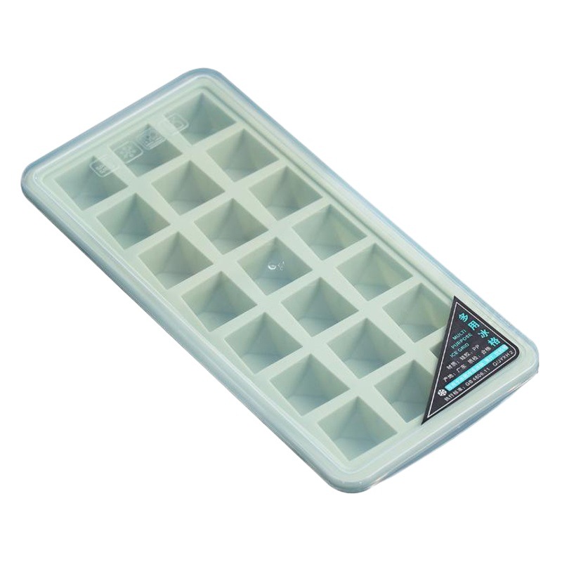 Creativo 21-rejilla en forma de corazón de silicona redonda bandeja de hielo molde caja de hielo molde de paleta whisky molde de hockey sobre hielo