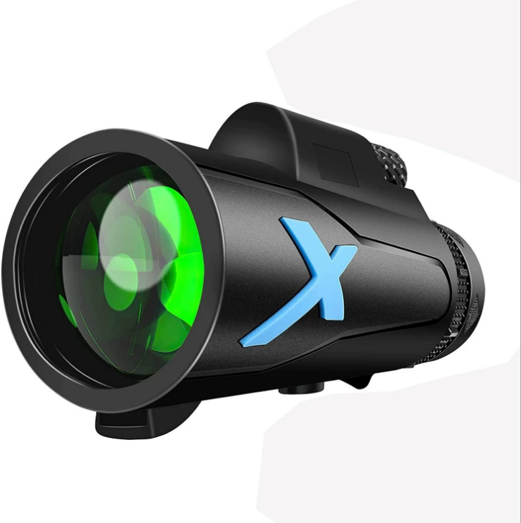 Трансграничная оптовая продажа монокулярный телескоп 12x50 фокусирующее стекло высокой четкости уличный телескоп для камеры мобильного телефона