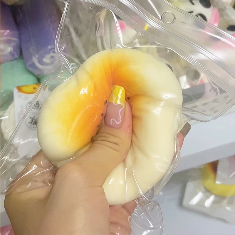 創意網紅流體蛋黃酥ins食玩捏捏發泄學生少女心整蠱無聊解壓玩具