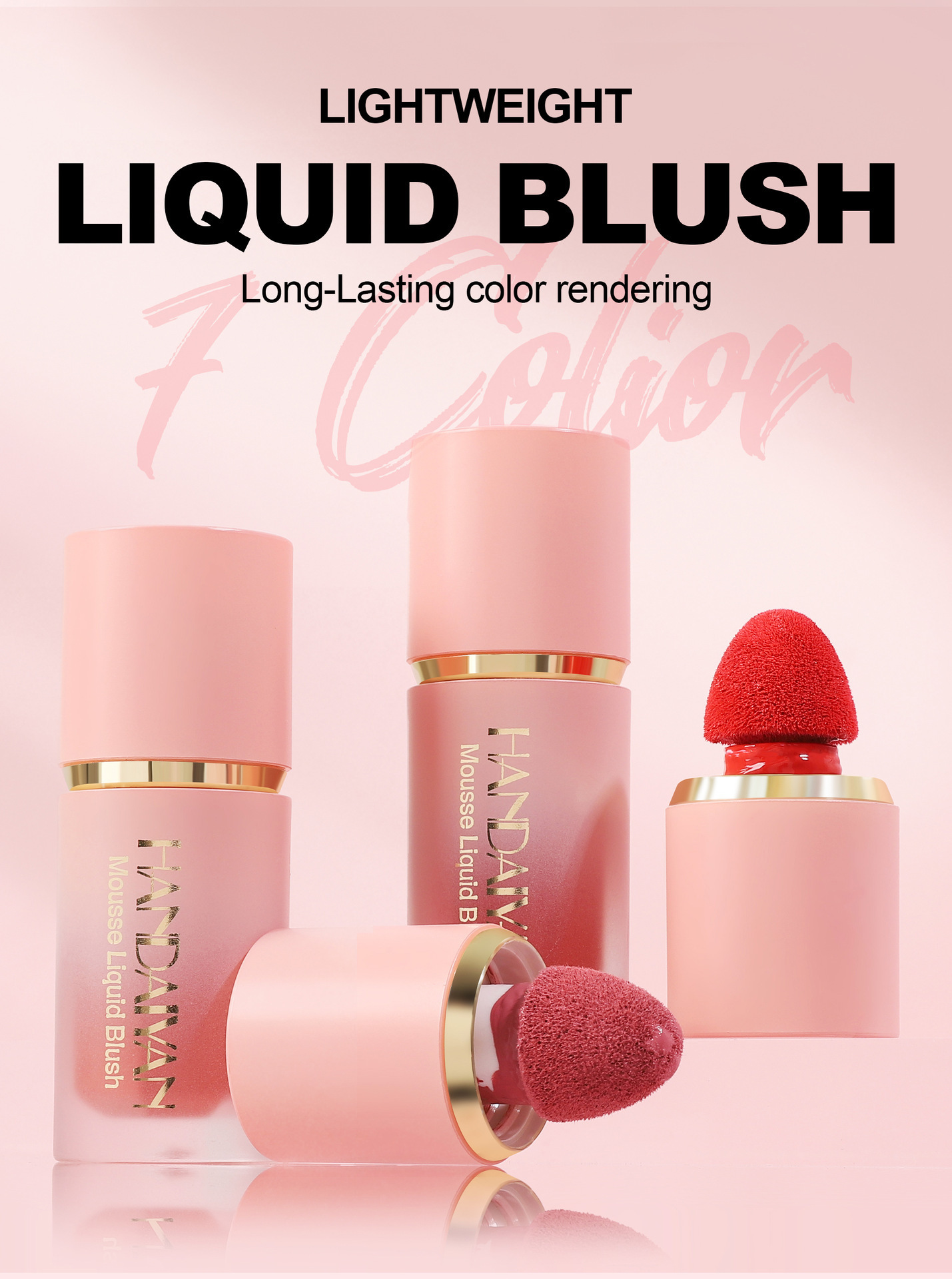 Mattes Flüssig-Rouge – Natürliches, transparentes Finish, leicht zu verblenden und langanhaltende Wangenfarbe_voghion.com