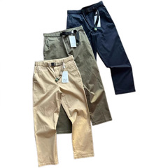 クロスボーダー Hazzys ハギス メンズ ファッション 無地 シンプル コットン カジュアル パンツ ゆったり パンツ