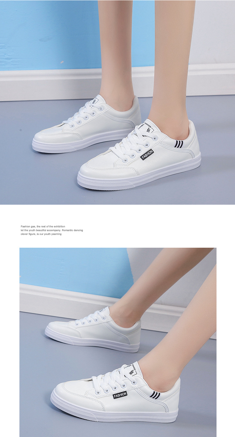 low-cut white trendy board shoes wholesale women s clothing Nihaostyles NSSC68372