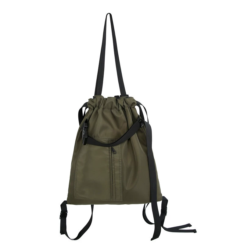 Sports nylon backpack for leisure, one-shoulder bag, 2023, Korean style