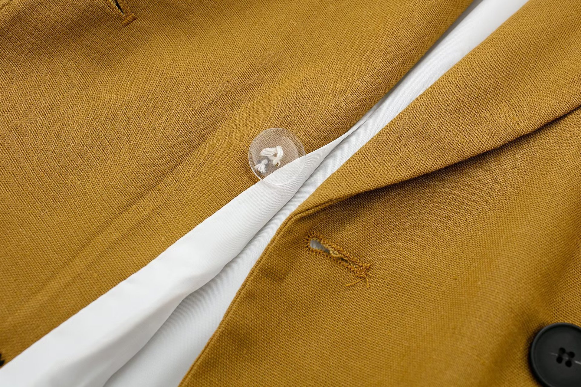 157g Weight Long Sleeve Sleeve Length Viscose fiber Fabric Type Pants Sets Sets Type 3 Pieces Set Quantity Daily Occasion Turndown Neckline Regular Fit Fit Type Solid Color Pattern Summer, Spring Season Women's Gender Business, Classic Style Style Women's Long Sleeve Blazers Business Classic Style Solid Color 119