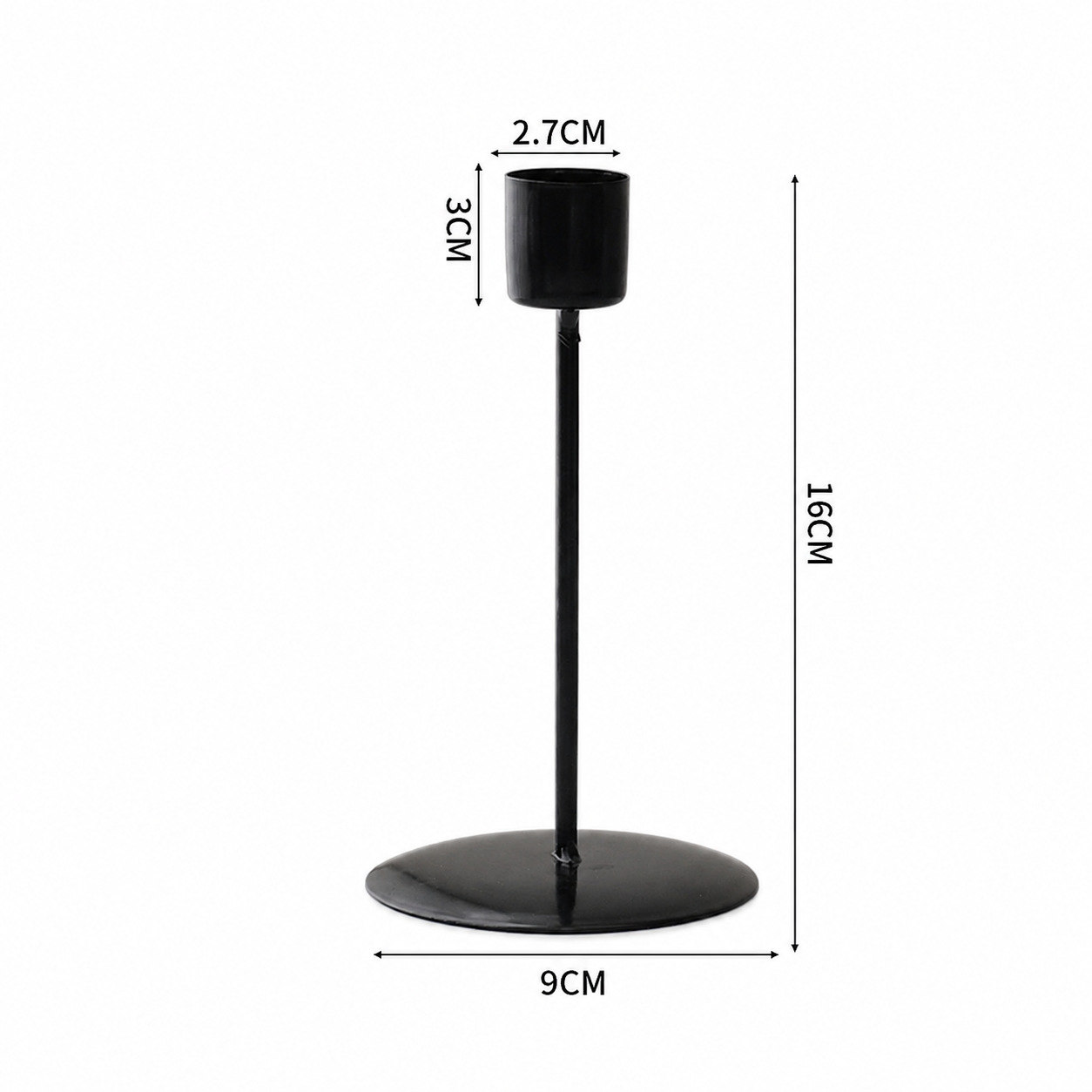Candelabro de Hierro de Mesa Estilo Europeo para Cena Romántica y Sala de Estar image 14