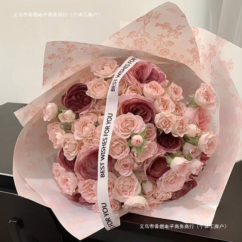 七夕送生日礼物红茶永生花复古小众感香皂花闺蜜玫瑰花束