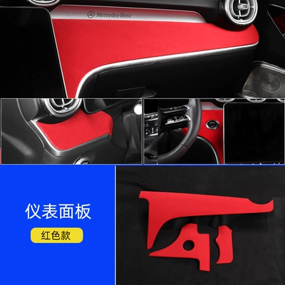 interior products modification protection — Automotive Film - instrument-panel-red