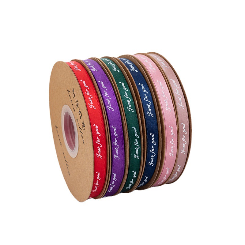 Envases de regalo de cinta de 1cm cinta floral cinta inglesa embalaje de flores diybag material de flores al por mayor simple