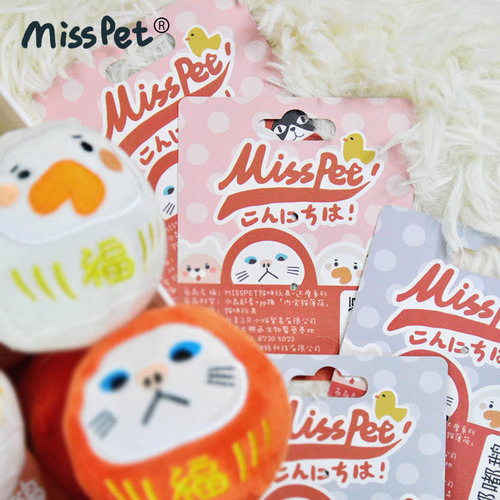 MISSPET Happy Buddha Catnip Cat Tossing Toy Pet