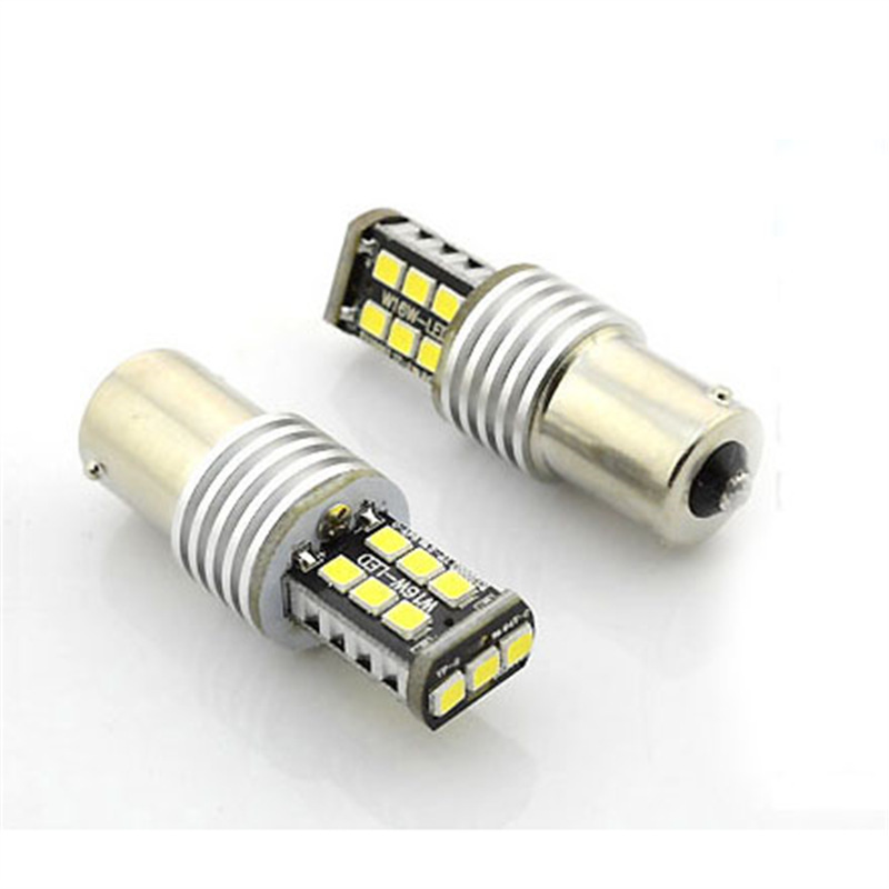 (2개) 자동차 LED 반전 빛 슈퍼 밝은 불량 빛 LED 슈퍼 밝은 반전 빛 수정 독수리 눈 보조 빛 T15T201156