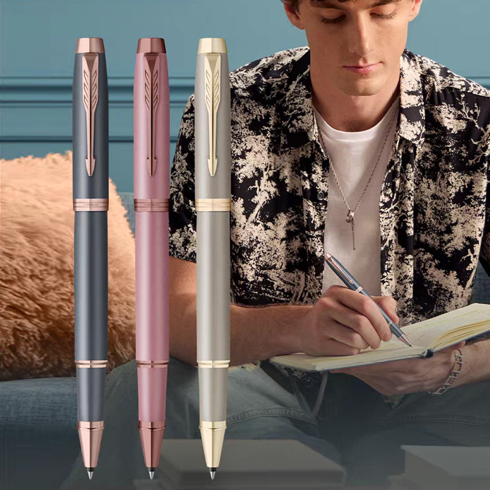 Parker Immono Metal Series Ballpoint Pen High-End Business Office Graduation Gift Birthday Gift