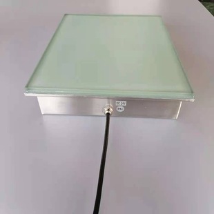 Square Floor Tile Lamp External Control Colorful Running Led Sensor Square Floor Tile Lamp Floor Lamp Jumping Grids