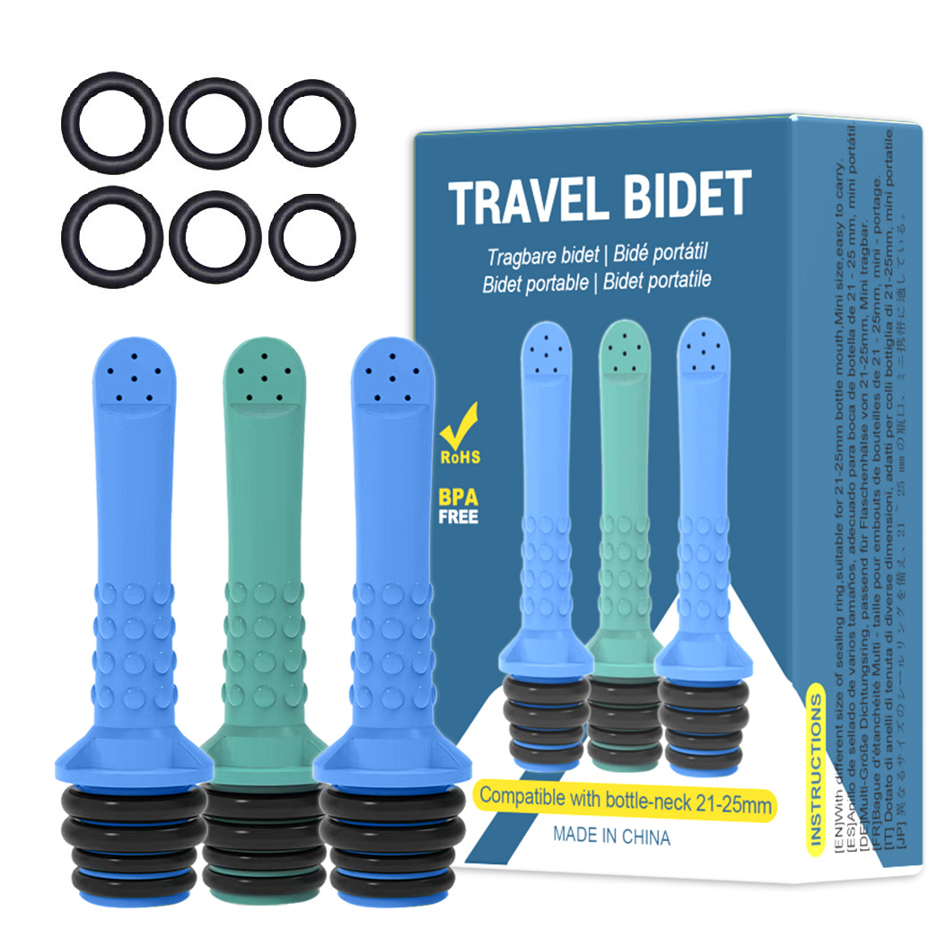 EBAY transfronterizo de bolsillo de Amazon limpiador de cuerpo de viaje limpiador de mujer portátil fácil de transportar Butt Flusher transfronterizo inglés