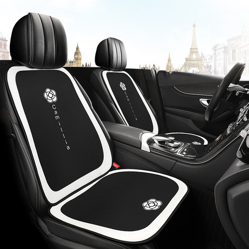 New car seat cushion Internet celebrity Camellia Goddess model four-season universal car interior rear cushion anti-slip single-piece seat cushion