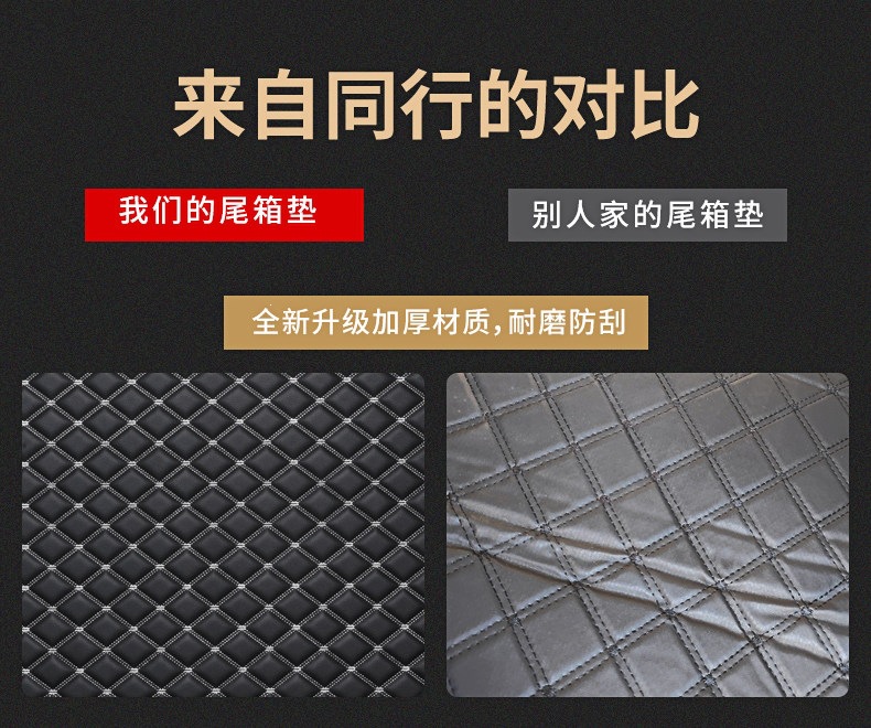 Suitable for Wuling Hongguang S trunk mat, full coverage, thickened, odorless protective mat, Wuling Hongguang S car trunk mat