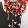 Red agate spacer chain