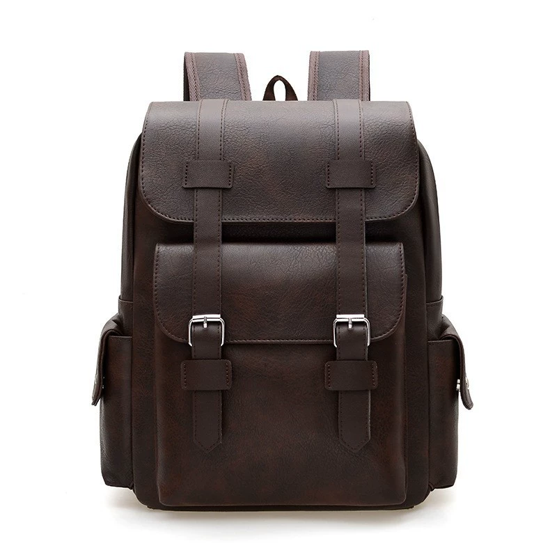 Backpack, polyurethane, laptop compartment, roomy business travel backpack, adjustable straps