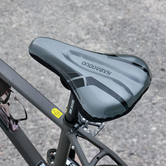 Bicycle Cushion Cover Super Soft Seat Cover Mountain Bike Silicone Seat Soft Seat Cushion Thickened Road Seat Accessories