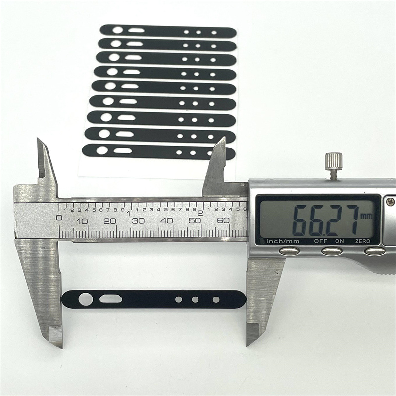 网版丝印边框黑色遮光PC亚克力透明视窗显示保护镜片 按键留通孔