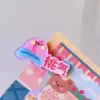 3#peach hairpin