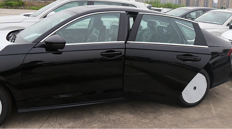 Suitable for Eleventh Generation Accord Window Trim Strips and Other Generations of Accord Exterior Modification Black Warrior Cars