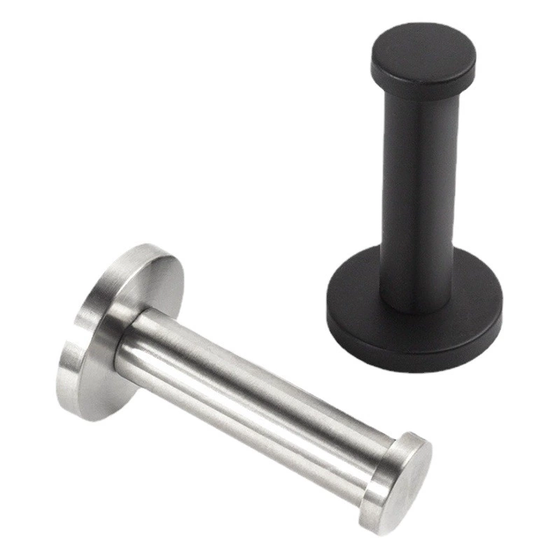 Крюк из нержавеющей стали Т-образный увеличенный корпус двери Задний цилиндрический крюк прямой завод мульти-спецификации одиночный крюк оптом