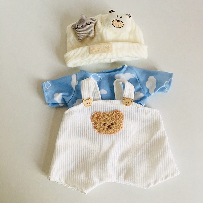 No. s Beier Lulu ropa 30cm conjunto oso muñeca ropa hecha a mano oso de peluche muñeca regalo para niñas