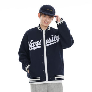 American Baseball Suit Jacket Men's 2024 Autumn New Fashion Brand Embroidered Aviator Loose Casual Jacket Top