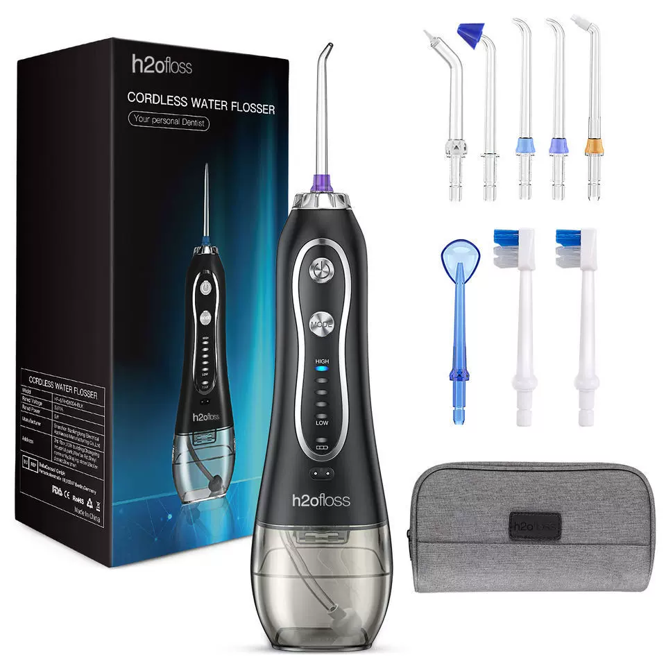 h2ofloss water flosser oral irrigator hot on amazon 冲洗牙器