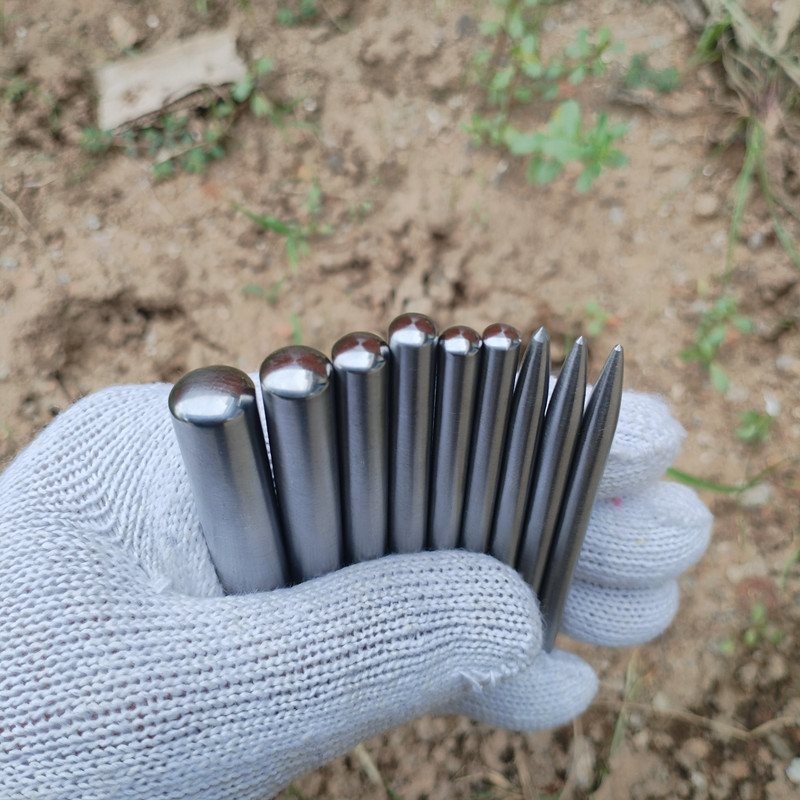 敲边冲子冲头锤纹錾子高桥吾郎灵作菊地健手敲银饼工具打金饼钢印